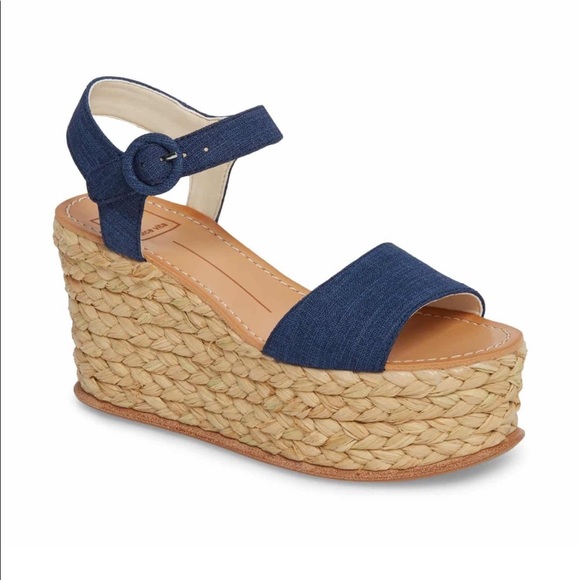 NIB Dolce Vita Dane Espadrille Wedge Sandal - Picture 14 of 16